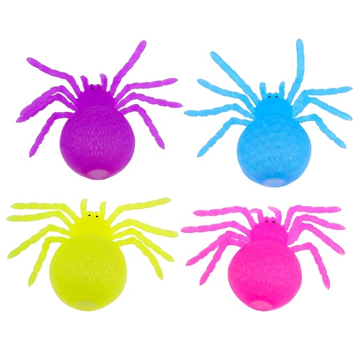 Мялка &laquo;Паук&raquo; с гидрогелем, цвета МИКС