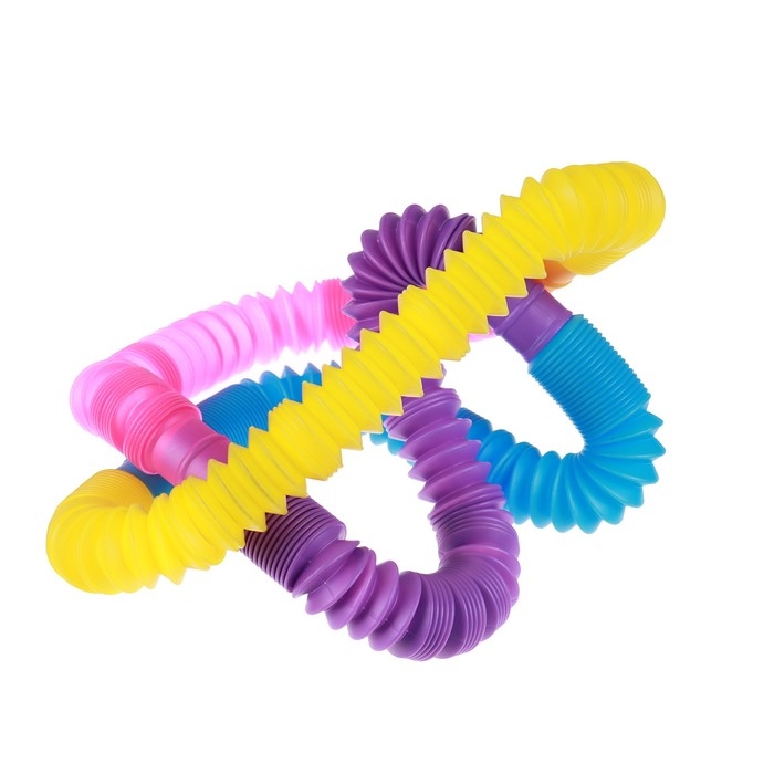 Игрушка-антистресс Pop Tubes, набор 12 шт., цвета МИКС Игрушка-антистресс Pop Tubes, набор 12 шт., цвета МИКС