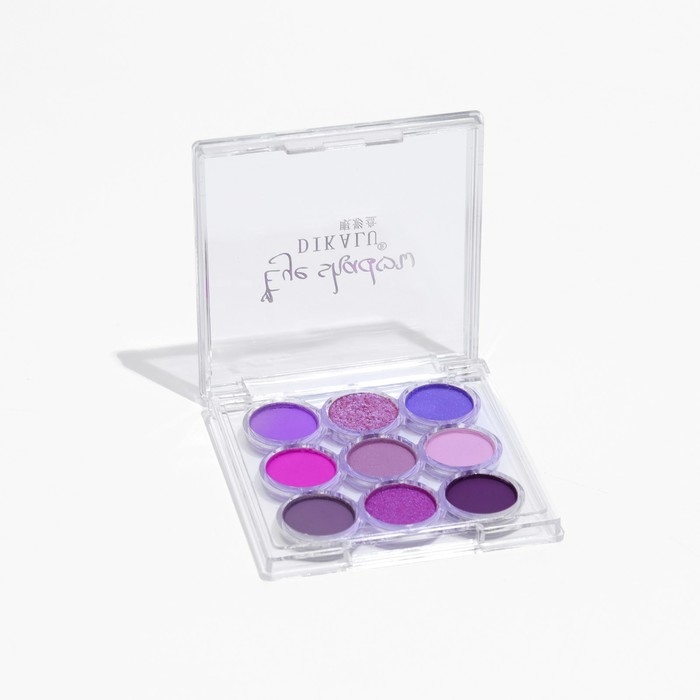 Палетка теней для макияжа Purple Sky, 9 цветов Палетка теней для макияжа Purple Sky, 9 цветов