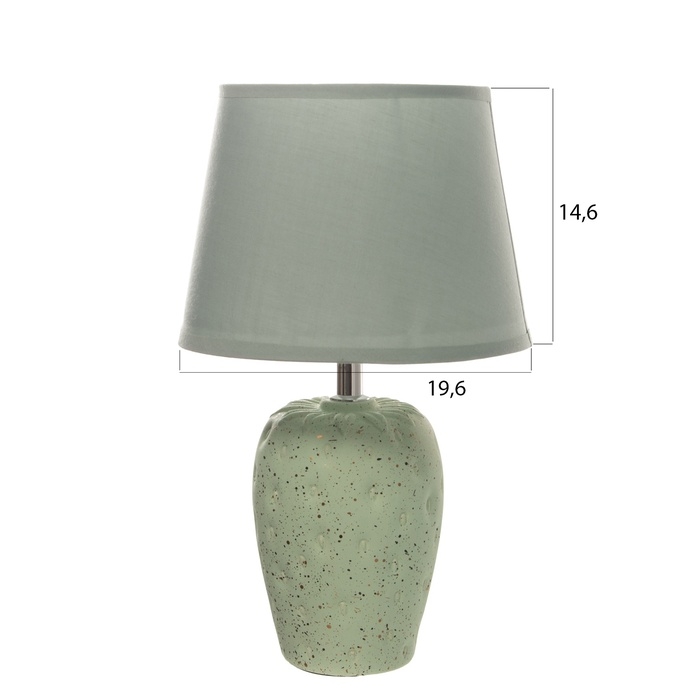 Лампа настольная Лампа настольная "Кира" 1х40Вт Е14 мятный 20х20х34см