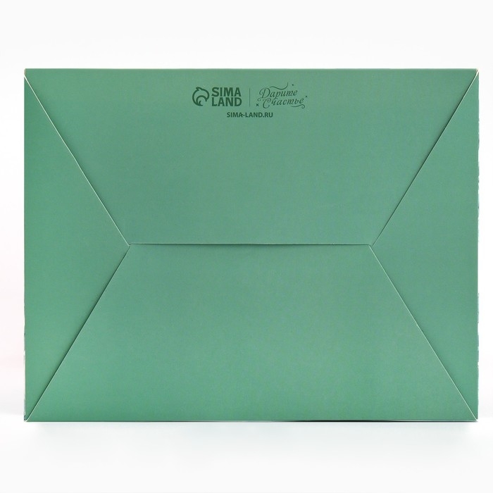 Новый год. Коробка подарочная новогодняя складная с 3D эффектом «Сказочных моментов», 18 х 14 х 23 см, Новый год