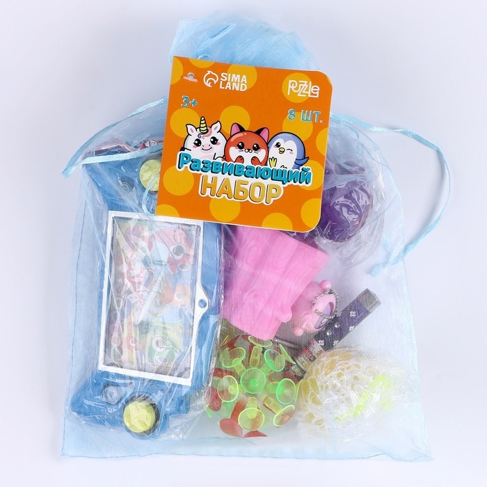 Набор игрушек-антистресс 3 (8 предметов) Набор игрушек-антистресс 3 (8 предметов)