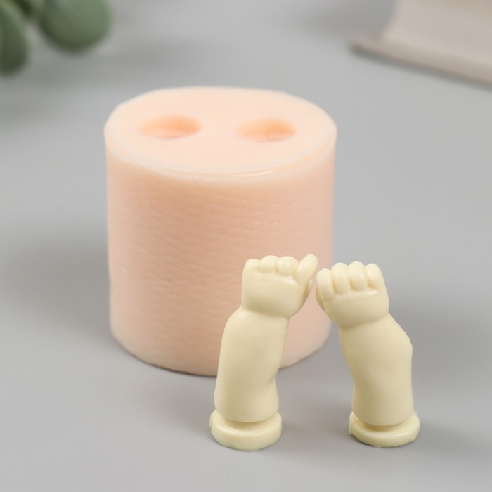 Молд силикон Молд силикон "Руки" №1 1,6х1,2х3,4 1,6х1,2х3,4 см