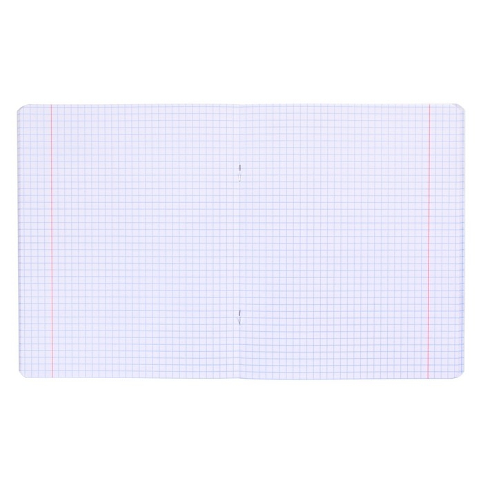 Тетрадь 48 листов в клетку Animals Yoga, обложка крафт-картон, блок офсет, МИКС