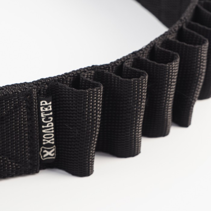 Патронташ открытый под 12 калибр, на 30 патронов, стропа Патронташ открытый под 12 калибр, на 30 патронов, стропа