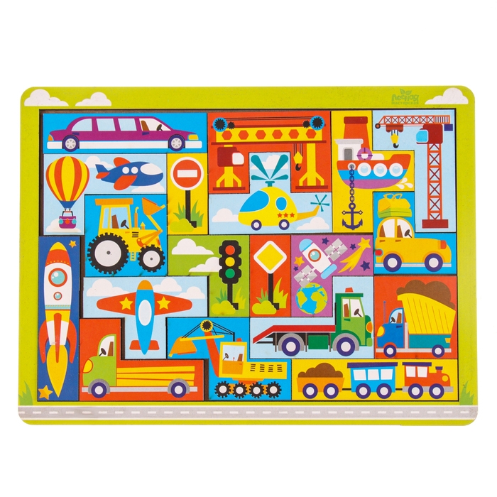 Головоломка тетрис «Транспорт» Головоломка тетрис «Транспорт»