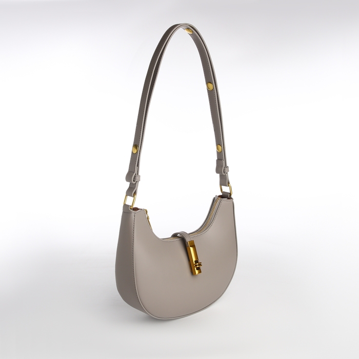 Сумка женская на молнии TEXTURA, маленький размер, цвет серый Сумка женская на молнии TEXTURA, маленький размер, цвет серый