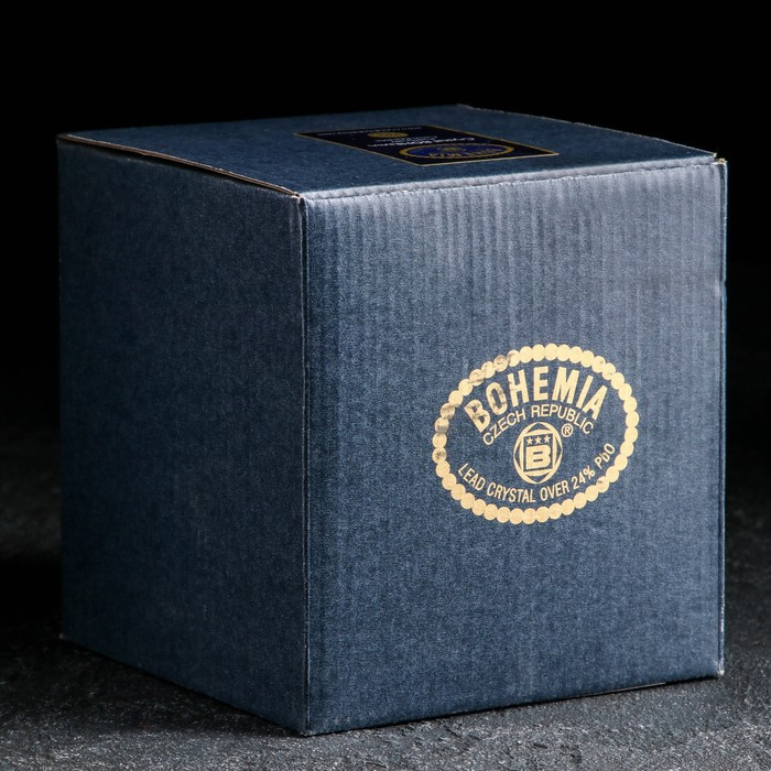 Ёмкость хрустальная для мёда «Улей с пчёлкой», 200 мл, h=11.8 см Ёмкость хрустальная для мёда «Улей с пчёлкой», 200 мл, h=11.8 см