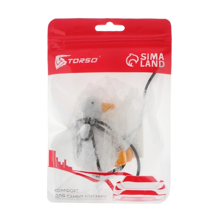 Подвес на зеркало, Утка, высота 6 см, шнурок 50 см Подвес на зеркало, Утка, высота 6 см, шнурок 50 см