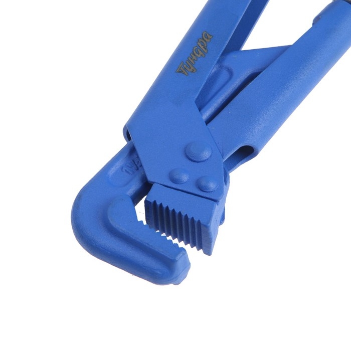 Ключ трубный рычажный ТУНДРА, плоский зажим 90°, раскрытие до 50 мм, №2, 1 1/2 Ключ трубный рычажный ТУНДРА, плоский зажим 90°, раскрытие до 50 мм, №2, 1 1/2"