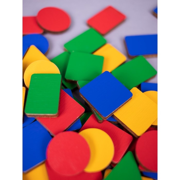 Дополнительный набор цветных деталей для «Умного Сундучка» 80 элементов Дополнительный набор цветных деталей для «Умного Сундучка» 80 элементов