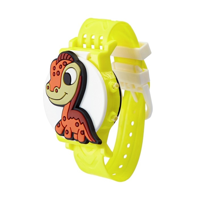 Часы наручные электронные детские Часы наручные электронные детские "Дракончик", d-4 см, длина 20.5 см