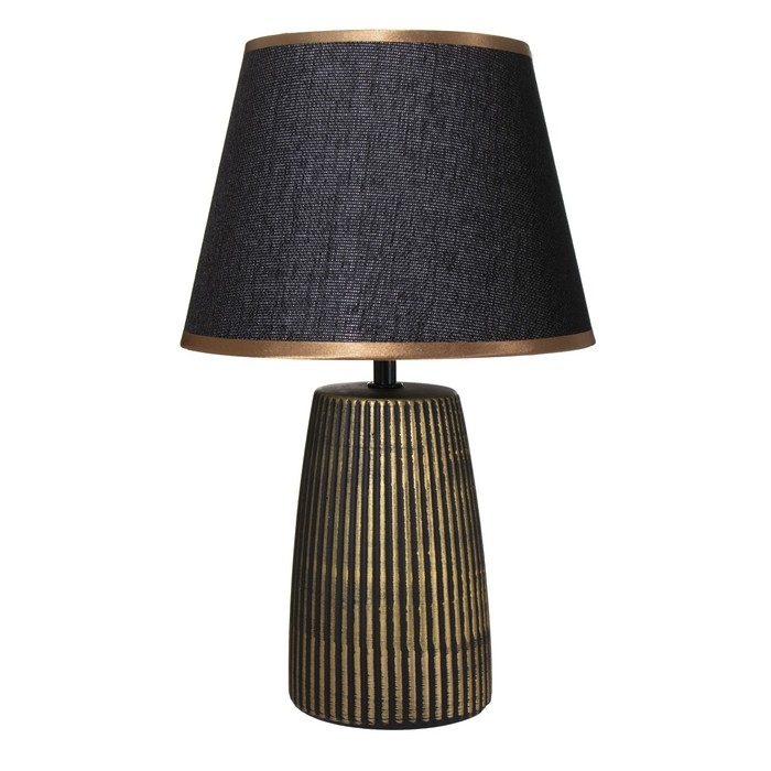 Светильник Светильник "Джолани" E14 40Вт черный с золотой патиной 23х23х36,5 см RISALUX