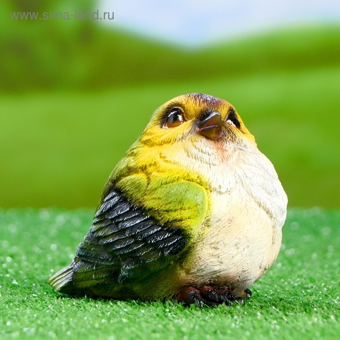 Садовая фигура  Садовая фигура "Чижик" 12х11х11см