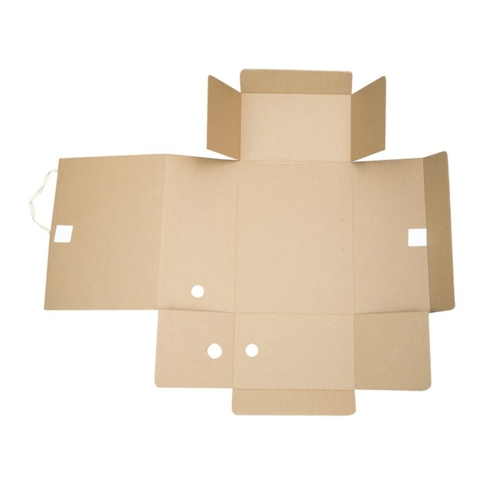 Папка архивная с завязками, микрогофрокартон, 150мм, бурая, до 1400л Папка архивная с завязками, микрогофрокартон, 150мм, бурая, до 1400л