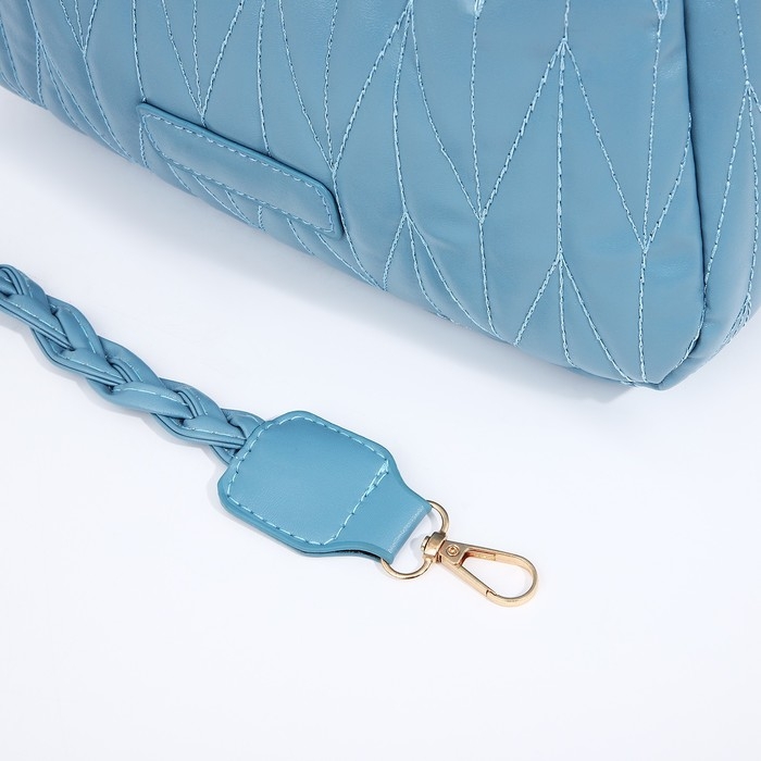 Сумка кросс-боди на молнии, цвет голубой Сумка кросс-боди на молнии, цвет голубой