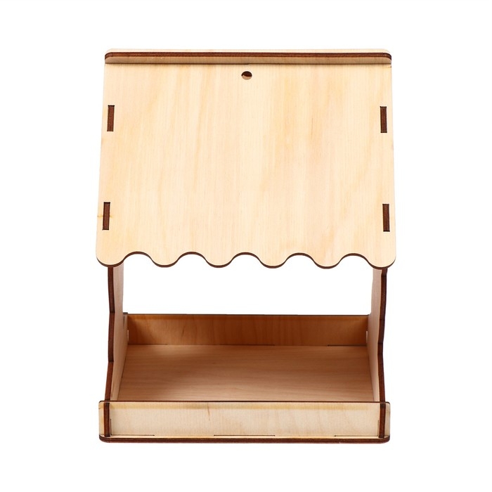 Деревянная кормушка-конструктор для птиц «Заяц с морковкой», 14 × 14.5 × 18 см, Greengo Деревянная кормушка-конструктор для птиц «Заяц с морковкой», 14 × 14.5 × 18 см, Greengo