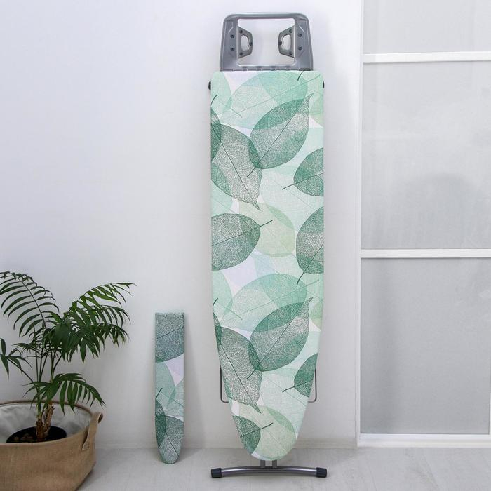 Доска гладильная Nika «Ника 3+», 122×34 см, два положения высоты 70,85 см, рисунок микс Доска гладильная Nika «Ника 3+», 122×34 см, два положения высоты 70,85 см, рисунок микс