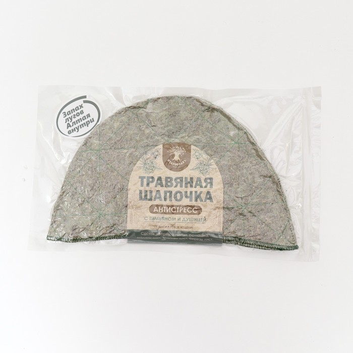 Травяная шапочка для бани Травяная шапочка для бани "Антистресс"