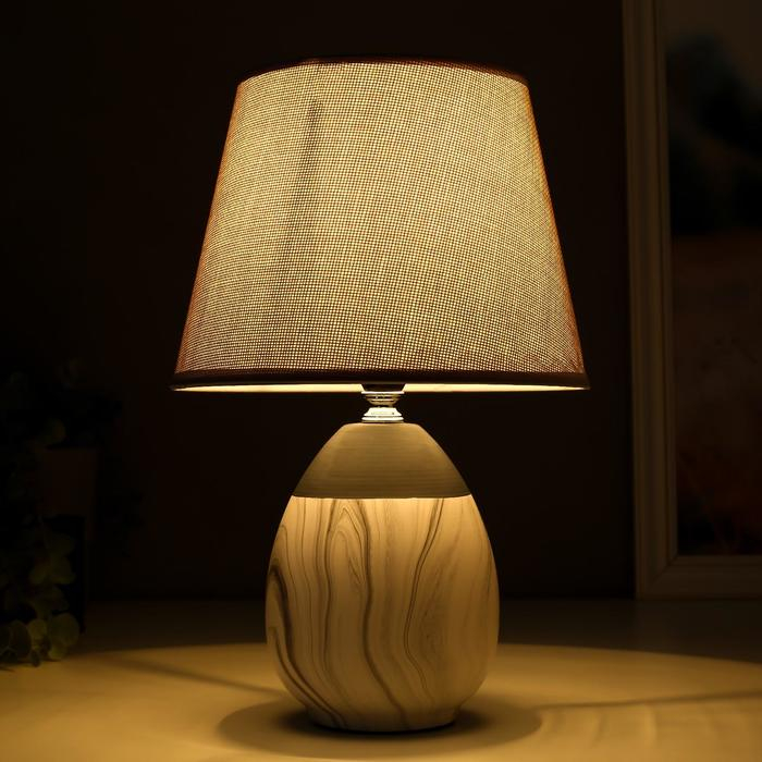 Лампа настольная 16305/1GR E14 40Вт серый 20х20х31 см RISALUX Лампа настольная 16305/1GR E14 40Вт серый 20х20х31 см RISALUX