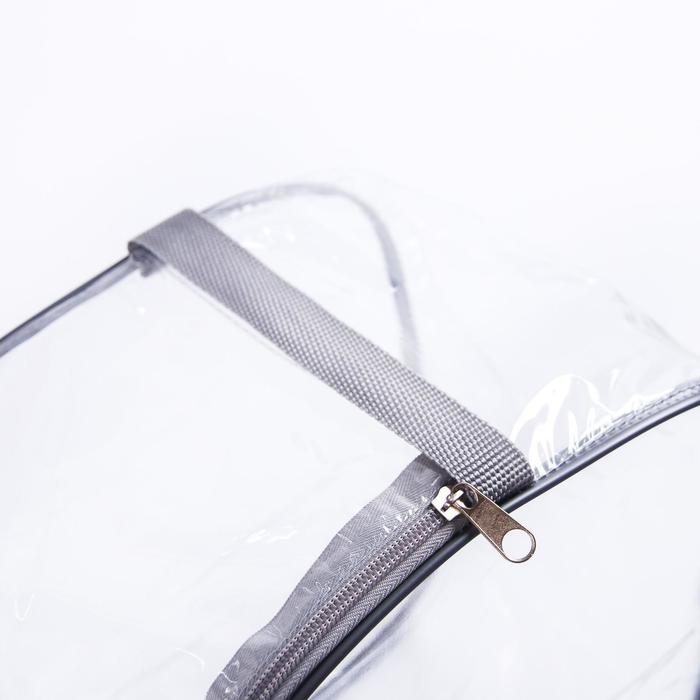 Сумка в роддом с косметичкой, набор 2 шт., цвет прозрачный/розовый Сумка в роддом с косметичкой, набор 2 шт., цвет прозрачный/розовый