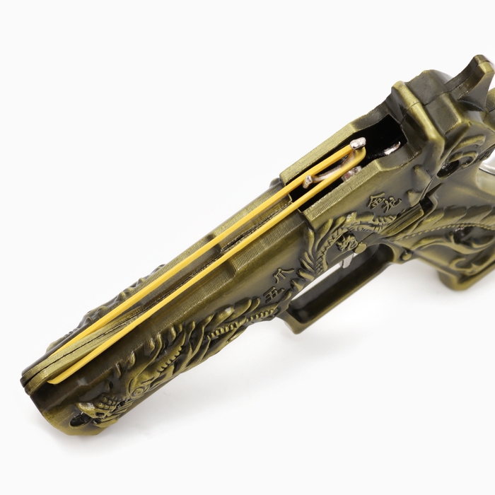 Сувенирное оружие Сувенирное оружие "Пистолет" резинкострел, 15см