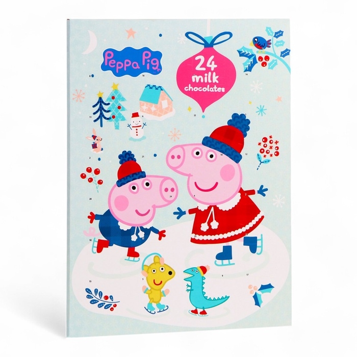 Адвент календарь Адвент календарь "Свинка Пеппа", микс, 75 г
