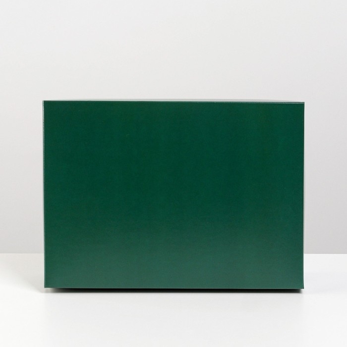 Коробка подарочная складная, упаковка, «Изумрудная», 21 х 15 х 7 см Коробка подарочная складная, упаковка, «Изумрудная», 21 х 15 х 7 см