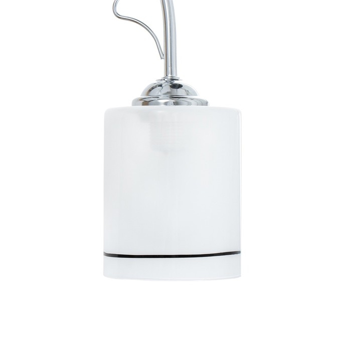 Люстра Люстра "Новелла" 5хЕ27 40т чёрно-хромовый 58х58х27 см BayerLux