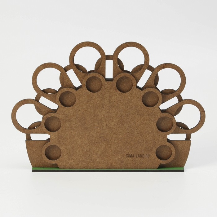 Органайзер для канцелярии, настольный «Павлин» 246х167х27 мм