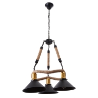 Люстра 1358/3 E27 40Вт черный 47х47х95 см BayerLux