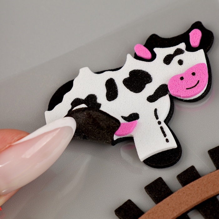 Набор наклеек из EVA  Набор наклеек из EVA "Ферма", 13 шт