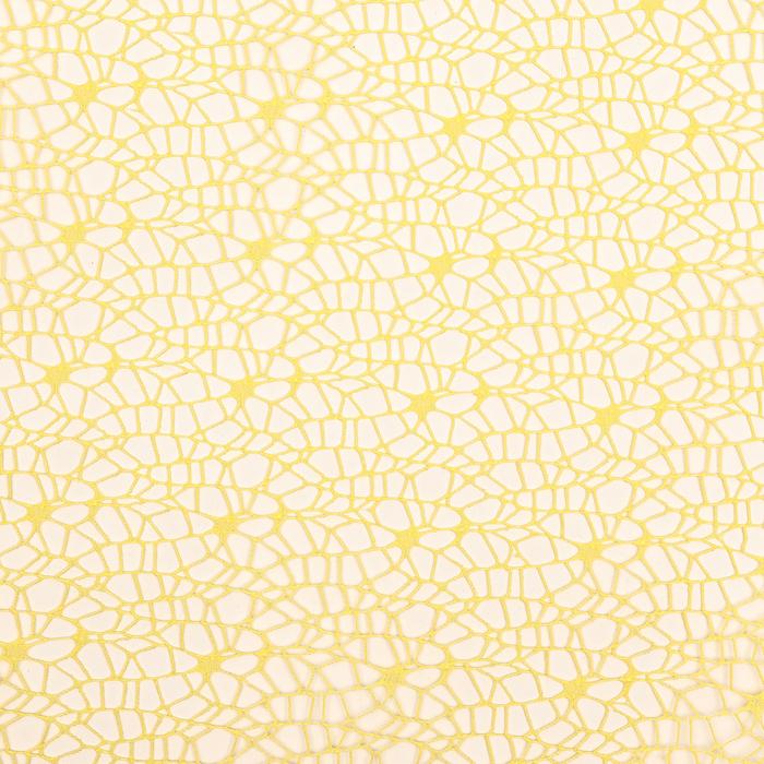 Сетка "Крошет" для декора и флористики, желтая, рулон 1шт., 0,5 х 4,5 м