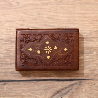 Шкатулка дерево "Муза" 15х10х6