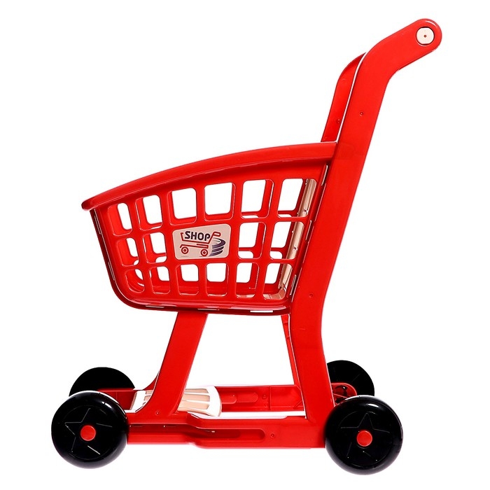 Продуктовая тележка «Шопинг» с продуктами, 42 предмета Продуктовая тележка «Шопинг» с продуктами, 42 предмета