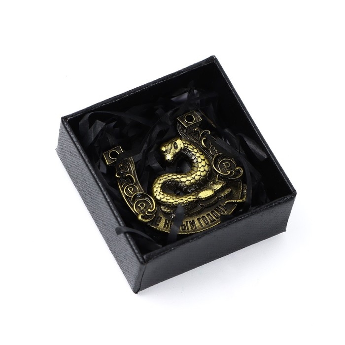 Подкова новогодняя в коробке «Новый год: С Новым годом!», 3.5 см