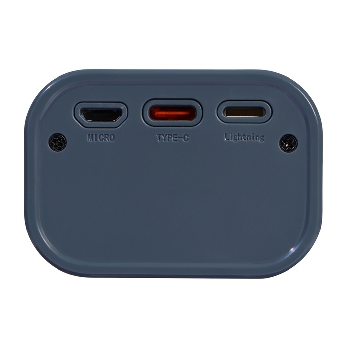 Внешний аккумулятор CRR-29, 20000 мАч, 2USB, 3А, дисплей, быстрая зарядка, серый Внешний аккумулятор CRR-29, 20000 мАч, 2USB, 3А, дисплей, быстрая зарядка, серый