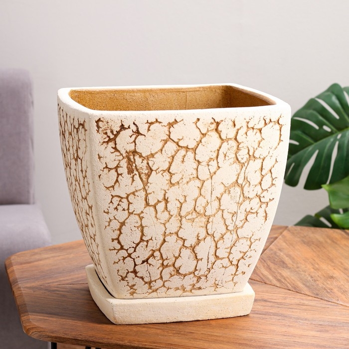 Горшок цветочный Горшок цветочный"Персей №2", 17 л, 31 х 31 х 32 см