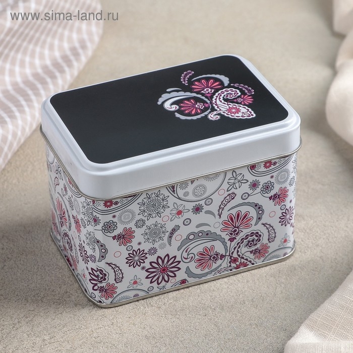 Банка для сыпучих продуктов «Бута», 400 мл, цвет белый