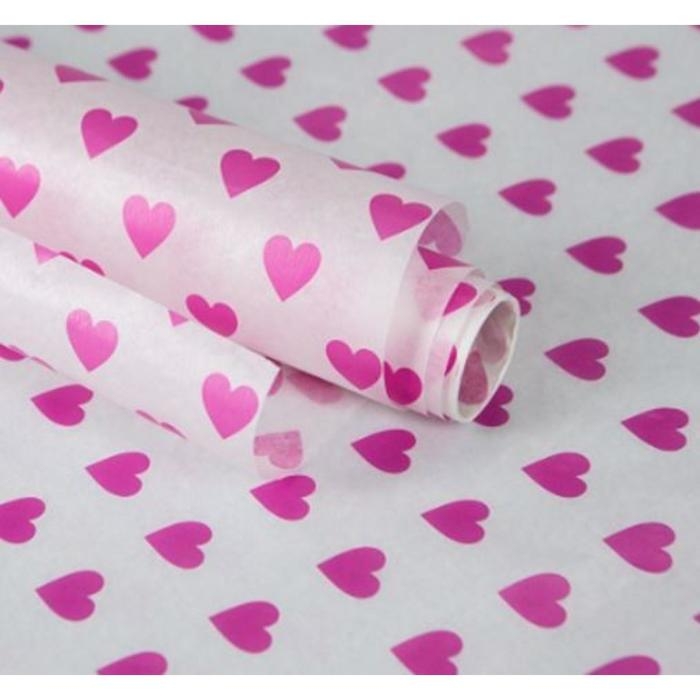 Бумага силиконизированная «Сердце», для выпечки, 0,38 х 5 м Бумага силиконизированная «Сердце», для выпечки, 0,38 х 5 м