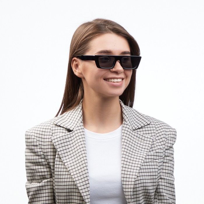 Очки солнцезащитные Очки солнцезащитные "OneSun", uv 400, дужка 14.5 см, ширина 15 см, линза 3.2 х 5.2 см