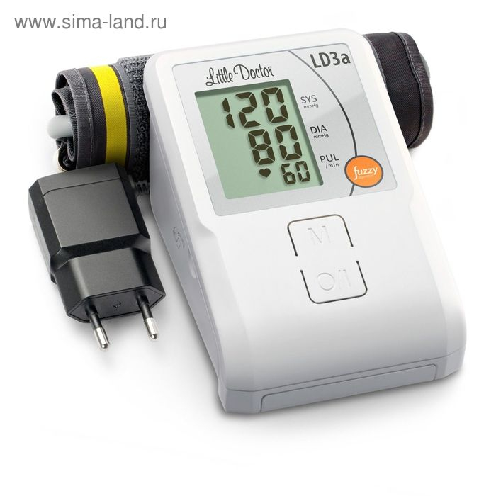 Тонометр Little Doctor LD-3а, автоматический, манжета 25-36 см, 4хАА, с адаптером Тонометр Little Doctor LD-3а, автоматический, манжета 25-36 см, 4хАА, с адаптером