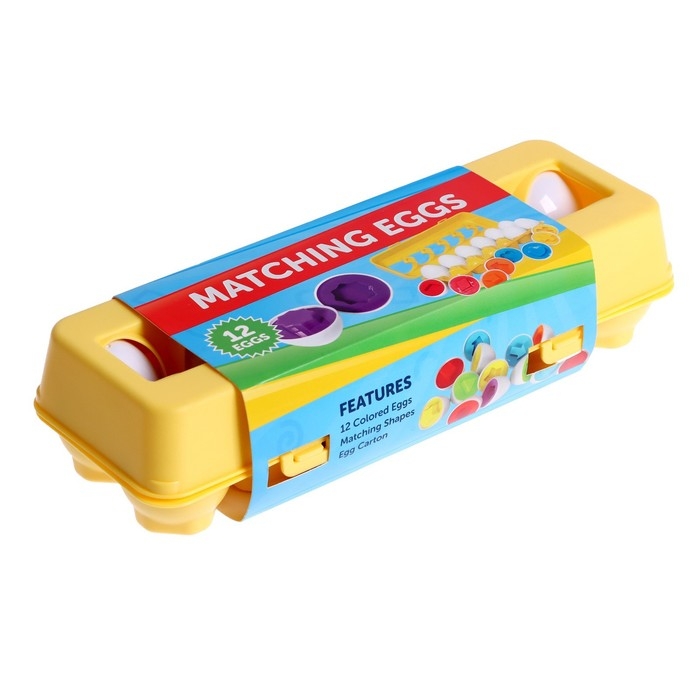 Сортер «Фигуры», 12 яиц в наборе Сортер «Фигуры», 12 яиц в наборе