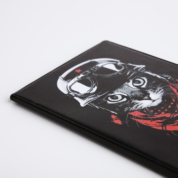 Обложка для паспорта, цвет чёрный Обложка для паспорта, цвет чёрный