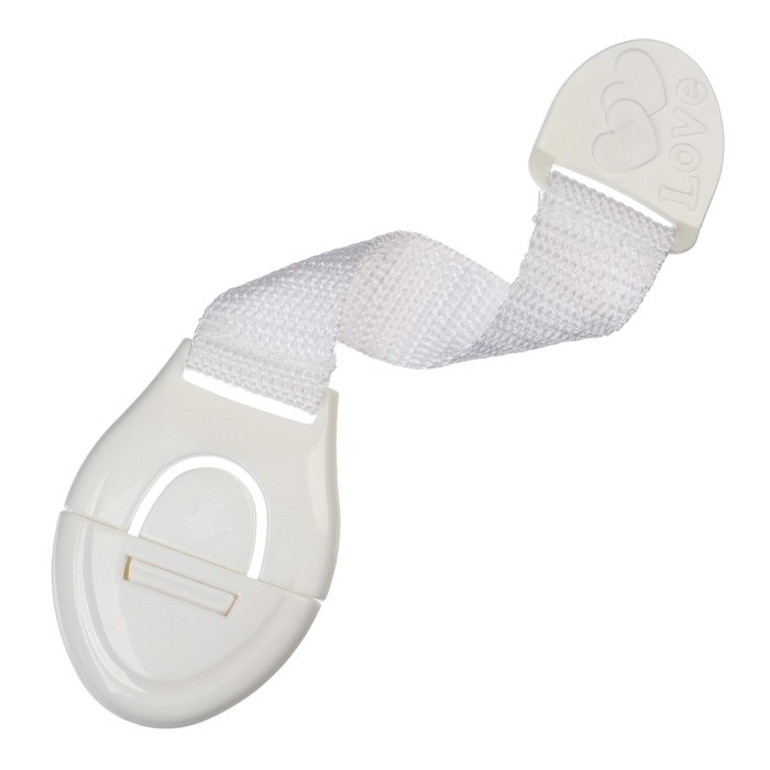 Набор блокираторов для дверей и ящиков, тканевые, универсальные, 18 см., 4 шт., цвет белый, Крошка Я Набор блокираторов для дверей и ящиков, тканевые, универсальные, 18 см., 4 шт., цвет белый, Крошка Я