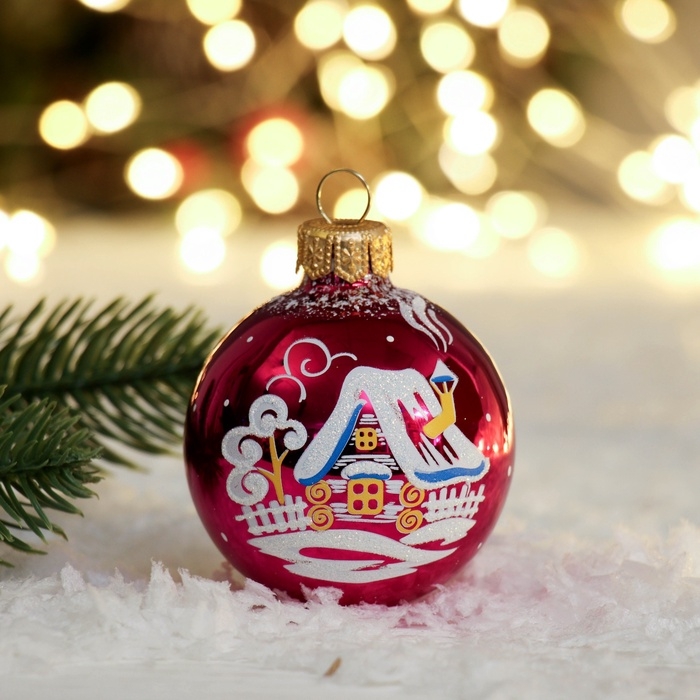 Шар Шар "Рассвет" 6 см, без упаковки микс