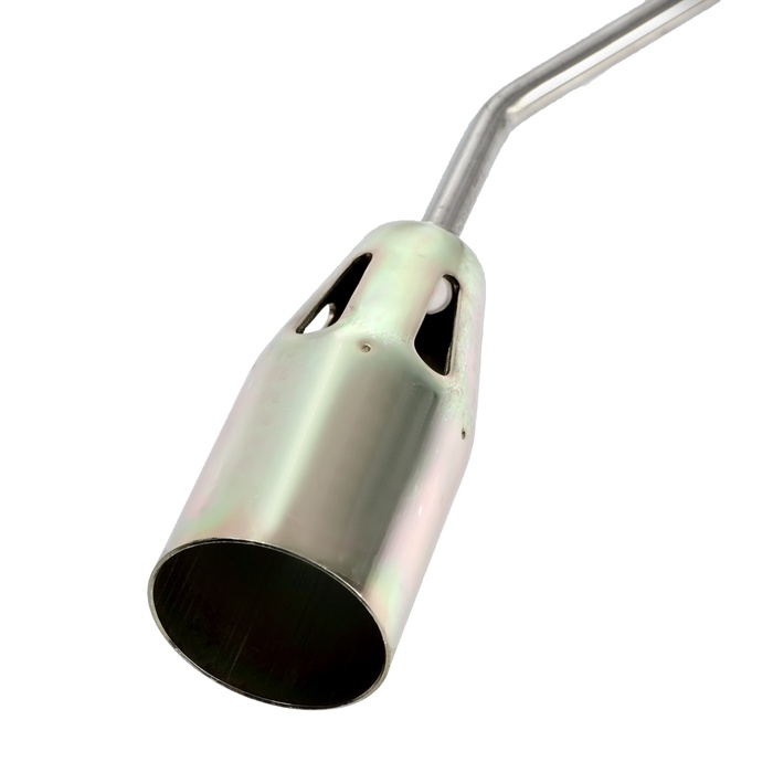 Горелка кровельная газовоздушная ТУНДРА, 710 мм, d=50 мм, 1300 °C, вентиль Горелка кровельная газовоздушная ТУНДРА, 710 мм, d=50 мм, 1300 °C, вентиль