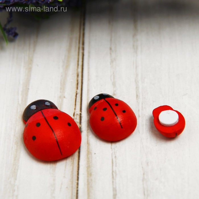 Набор декоративных наклеек «Божьи коровки» 3 размера; 8,2×19×1,5 см Набор декоративных наклеек «Божьи коровки» 3 размера; 8,2×19×1,5 см