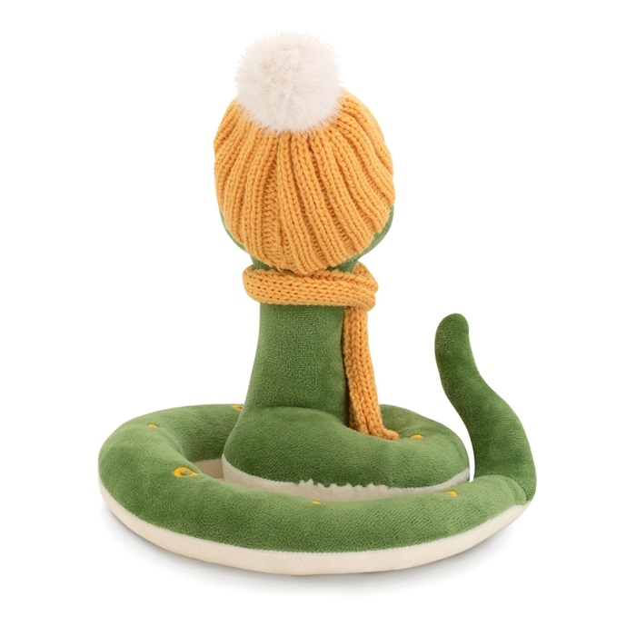 Новый год! Мягкая игрушка «Змей Сёма», в жёлтой шапке, 20 см Новый год! Мягкая игрушка «Змей Сёма», в жёлтой шапке, 20 см