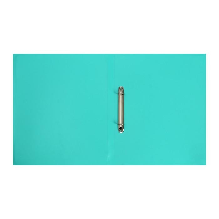 Папка на 2 кольцах А4 Calligrata, 18 мм, 500 мкм, ледяной зеленый Папка на 2 кольцах А4 Calligrata, 18 мм, 500 мкм, ледяной зеленый